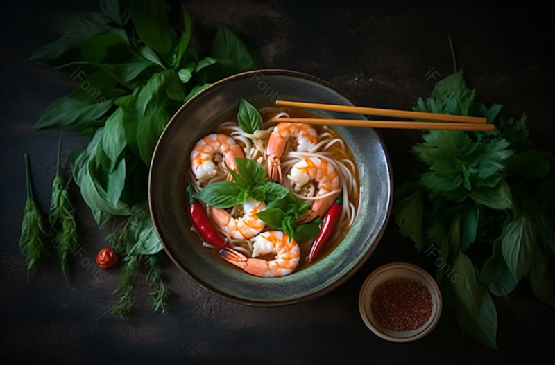 食物食品海鲜面汤实拍摄影图,高清,摄影图,摄影图片,图片大全,摄影图免费下载